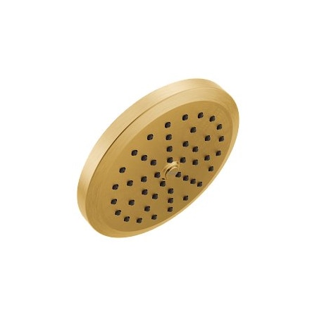 Moen Greenfield 1-Function 6.75in Diameter Eco-Performance Rainshower in Brushed Gold S178EPBG